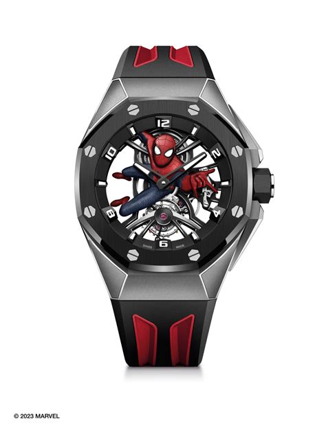 patek philippe spiderman|spider man watch.